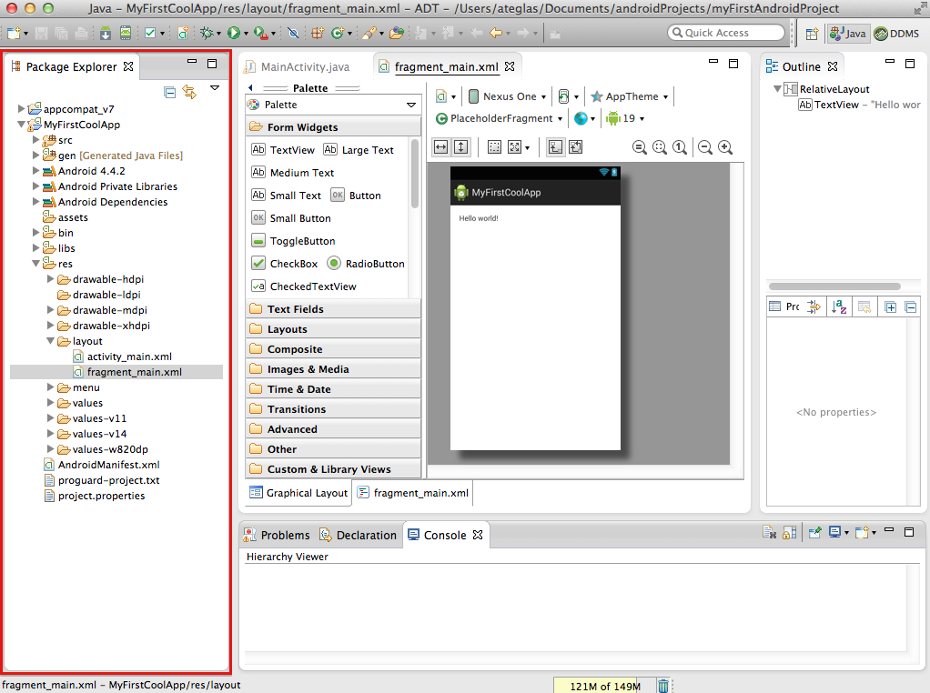 android_sdk_project_structure
